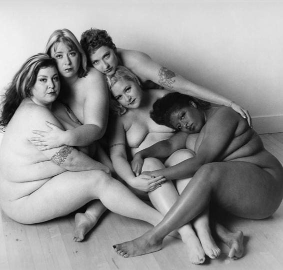 new photography collection featuring fat women posing nude